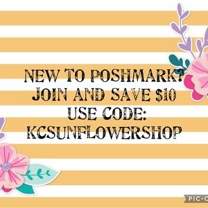 New to Poshmark?  Sign up and receive $10 on your first purchase!